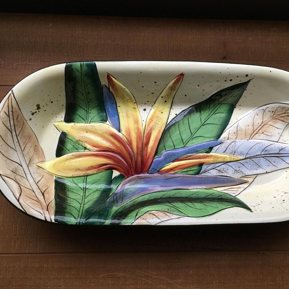 Bird Of Paradise Island Plantations Ceramic